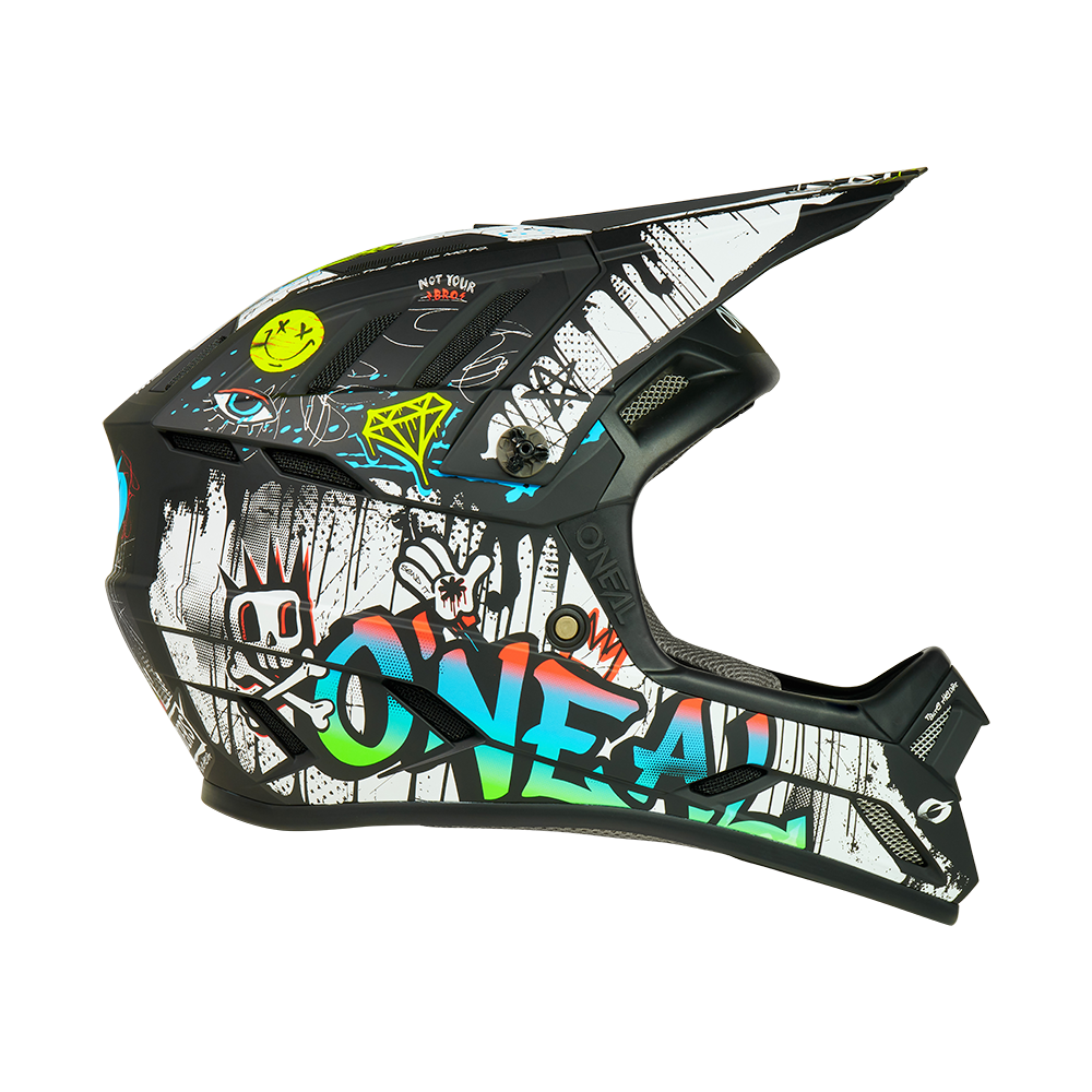 Backflip Rancid V.25 casco - black/white