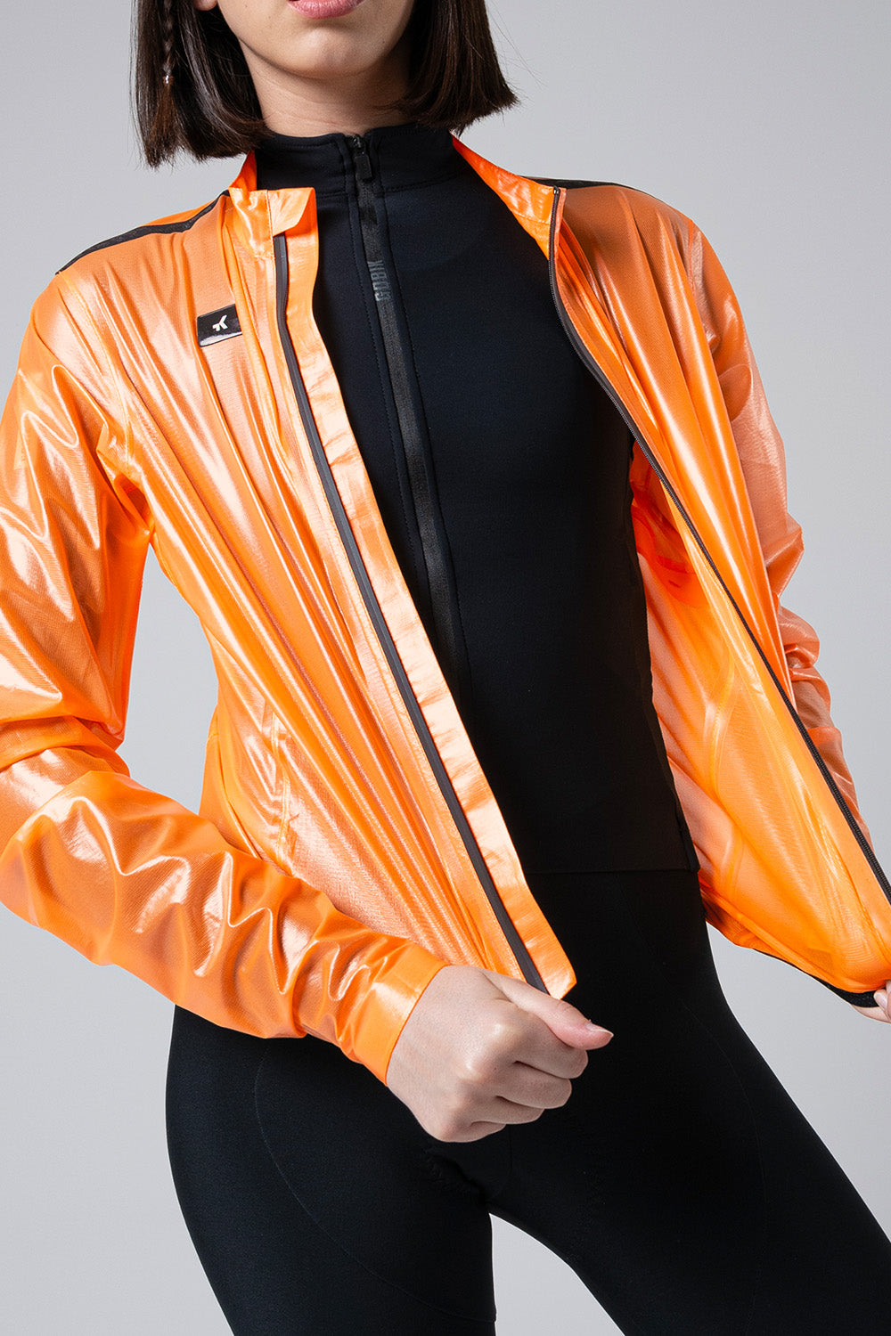 Giacca Impermeabile Leggera Pluvia 2.0 - Blazing Orange