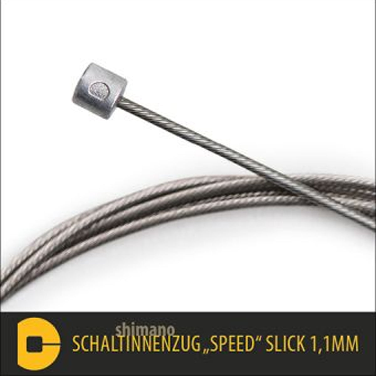 Cavo interno cambio 2,2m Shimano ''Speed'' Slick OL - Argento