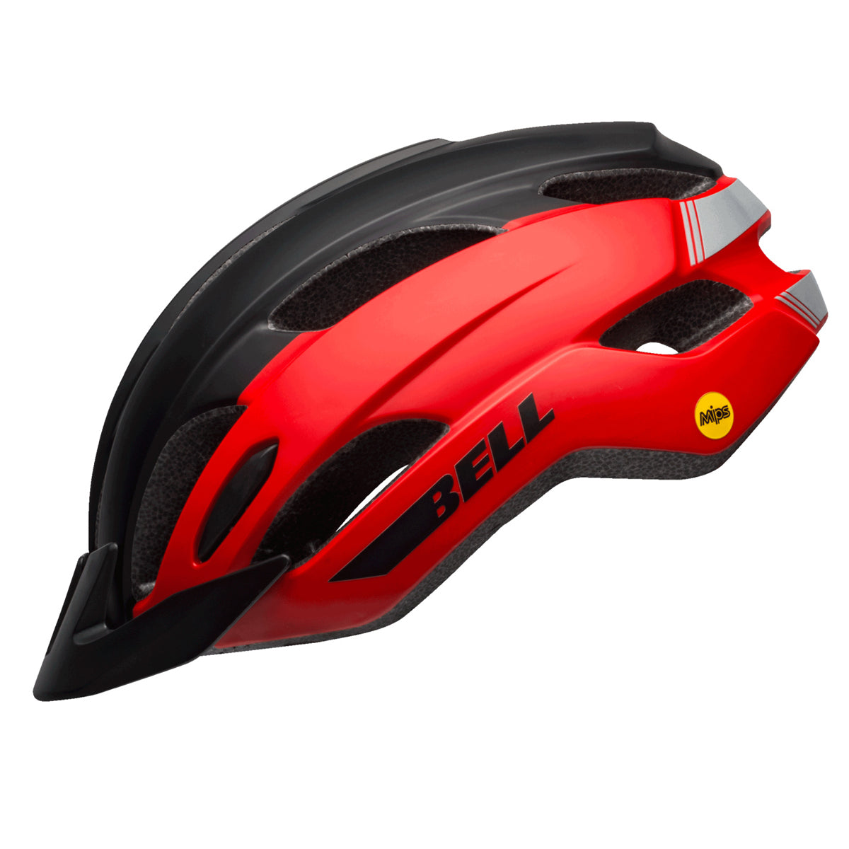 Trace Mips - Helm - Schwarz/Rot