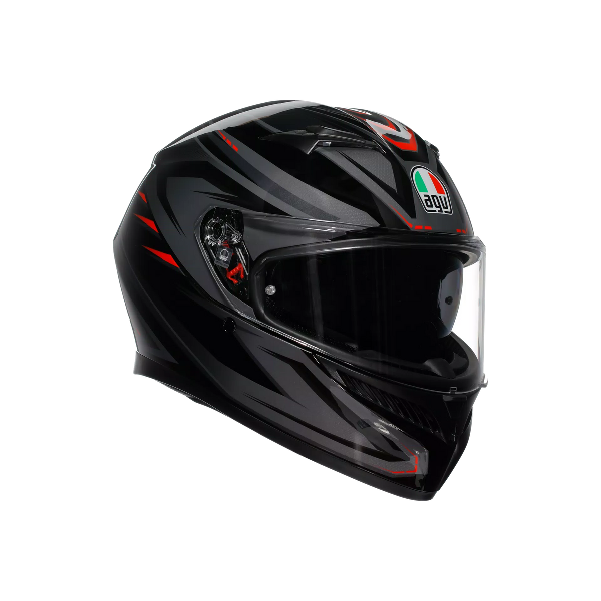 K3 E2206, Integral Helmet - Syth Black/Red
