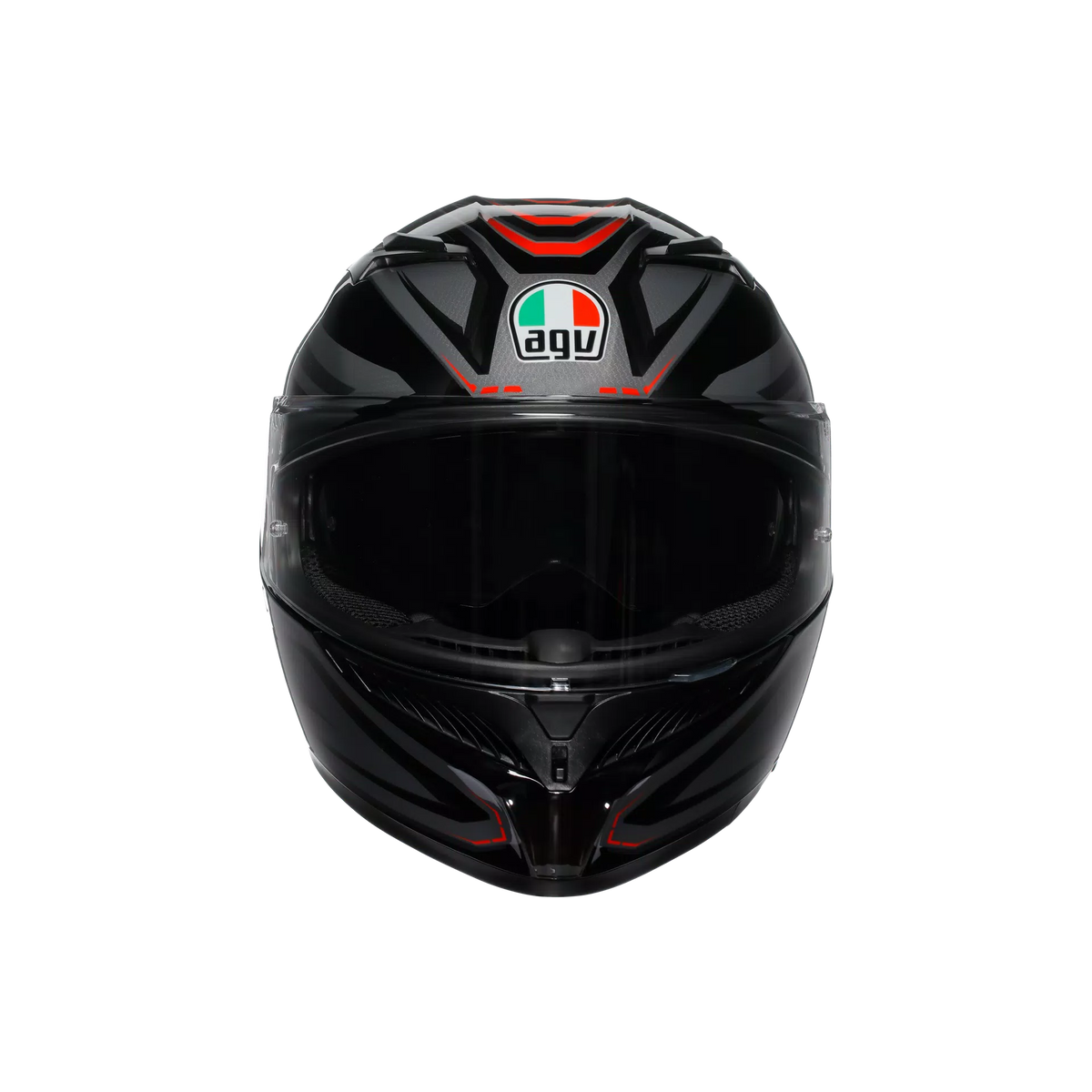 K3 E2206, Integral Helmet - Syth Black/Red