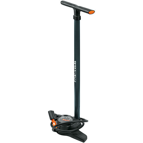 AIRLITE 10.0, AV/SV/DV, floor pump - black/orange