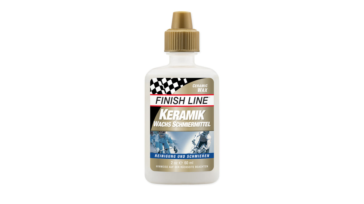 Ceramic wax lubricant