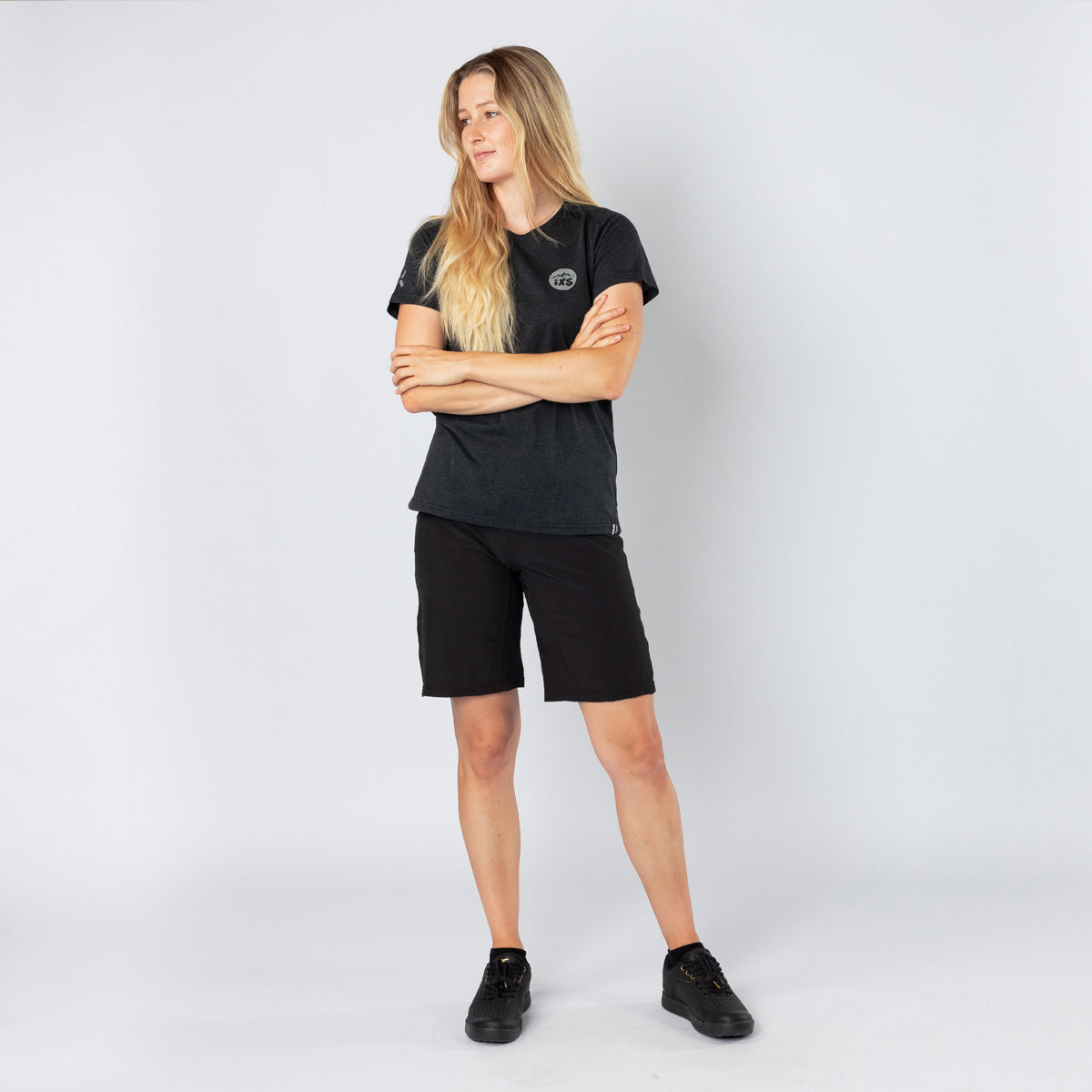 Damen Flow 1.2 Tech Tee schwarz