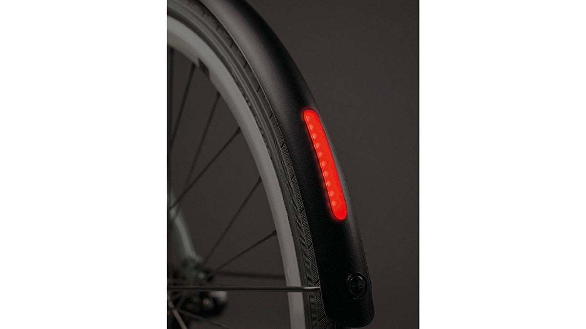 CLite parafango con Busch & Müller fanale posteriore 45mm - nero