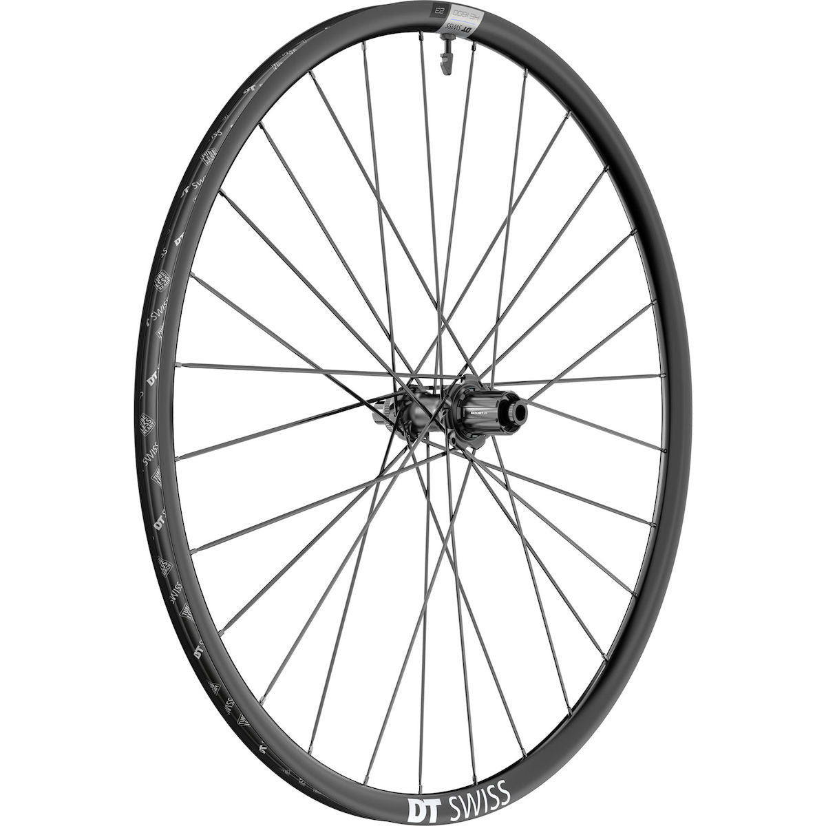 HE 1800 SPLINE 28", 23 mm Aluminium, Center Lock, HR 12/148 mm Boost, Shimano Road 11SP