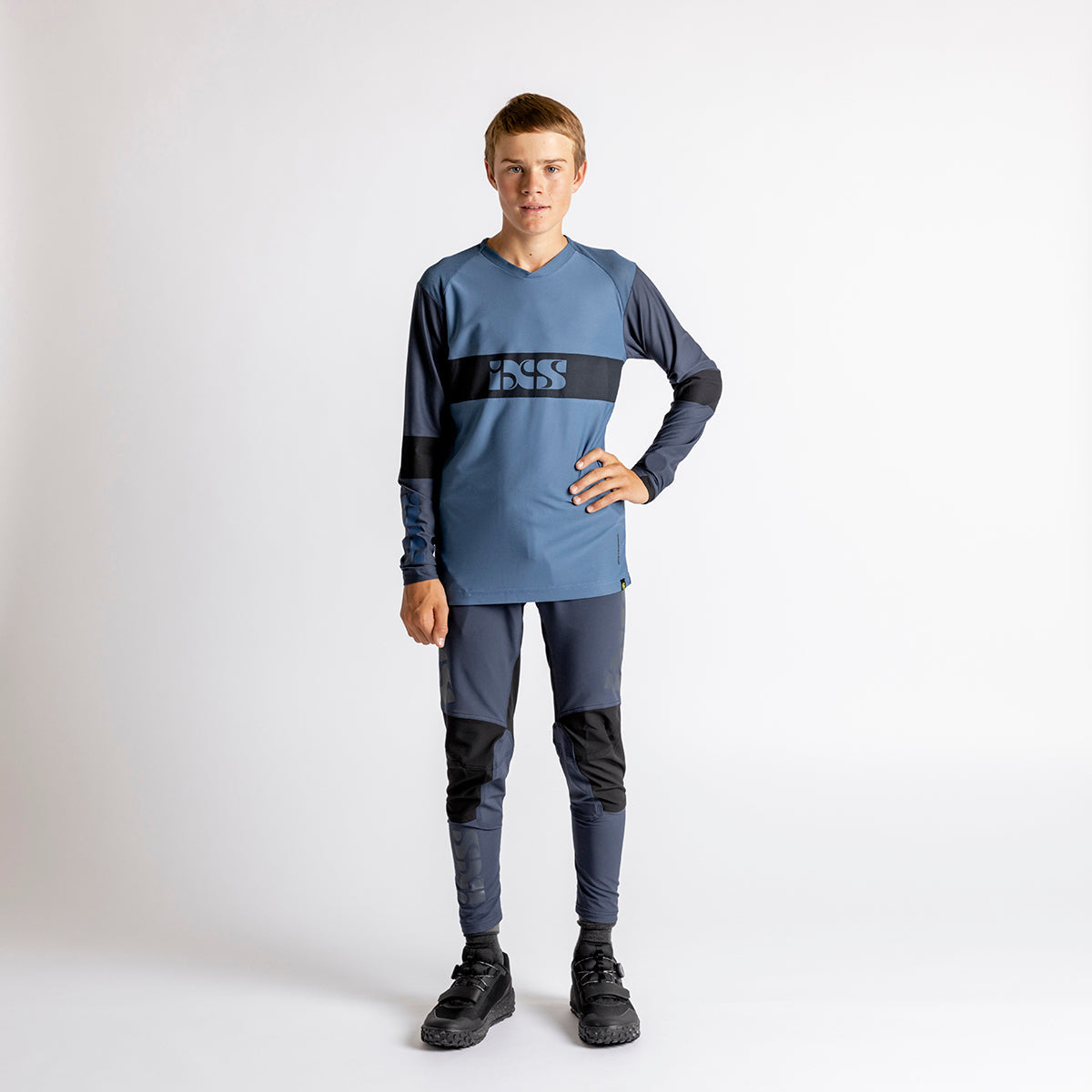 Trigger EVO Kids pants - Marine iXS
