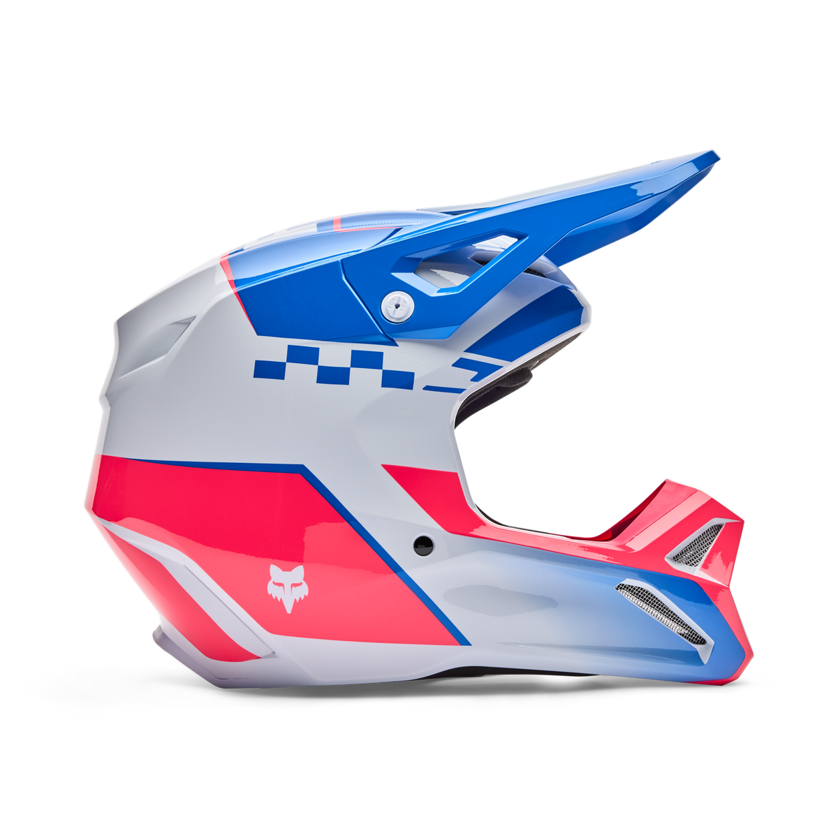 Casco V1 Collect Fullface - Azul/Rosa