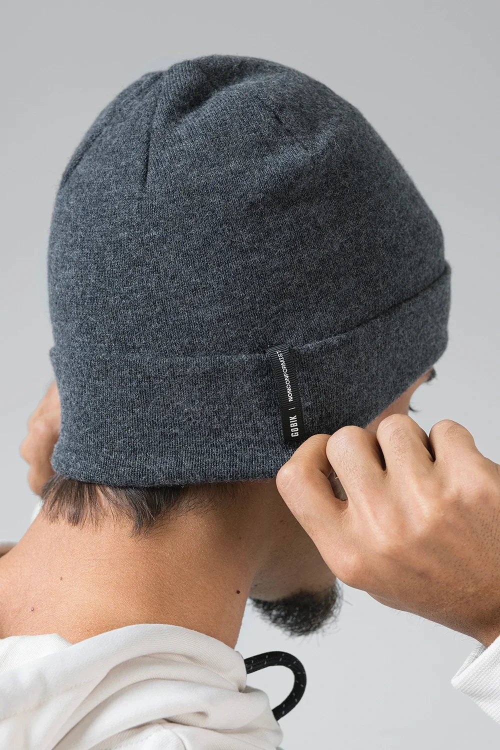 Berretto Merino Crest - Alloy