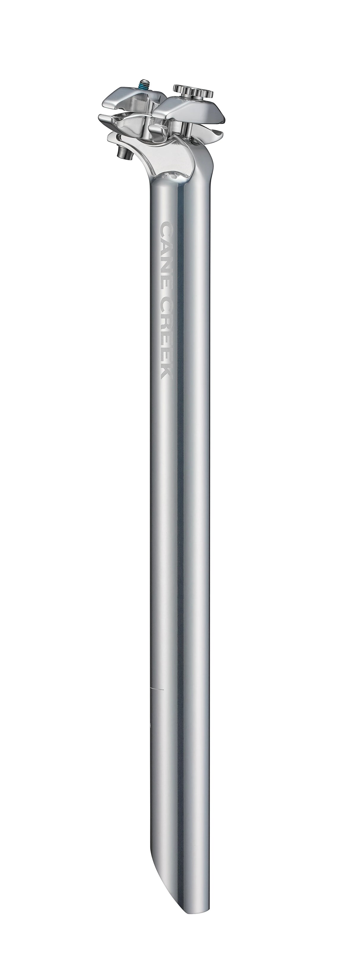 GXC seatpost, 350 mm, 10 mm - Silver