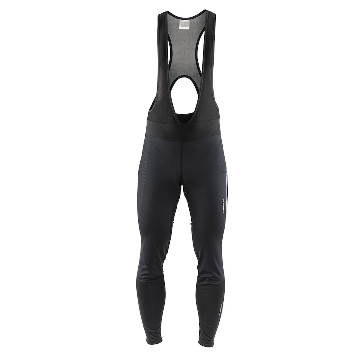 Ideal Pro Wind Bib Tights with pad M - Schwarz