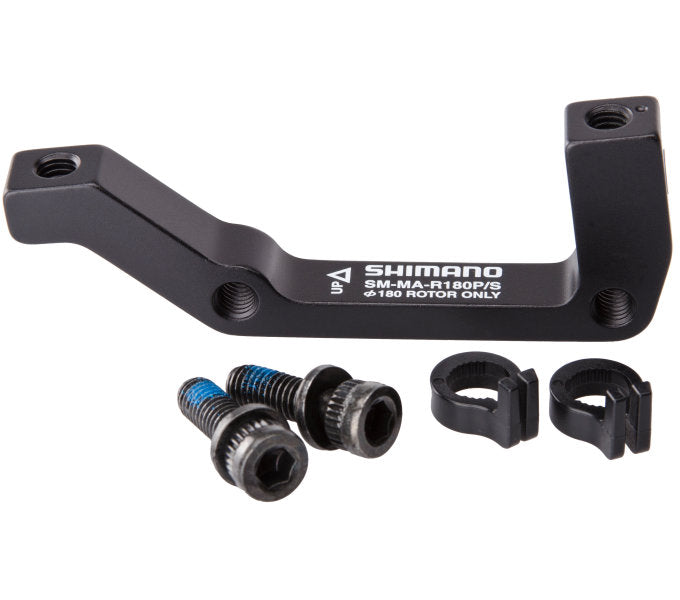 Adapter for post-mount brake caliper