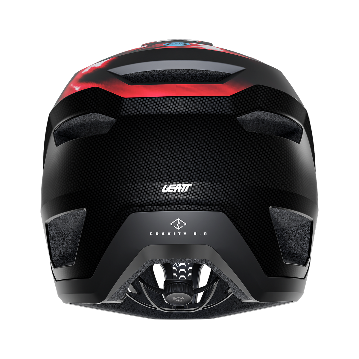 Kask MTB Gravity 5.0 - Czerwony