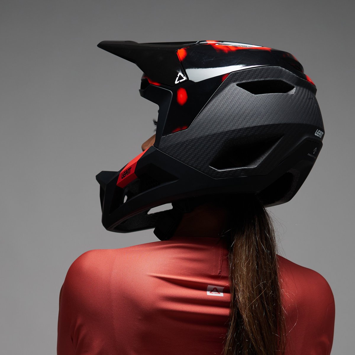 Kask MTB Gravity 5.0 - Czerwony