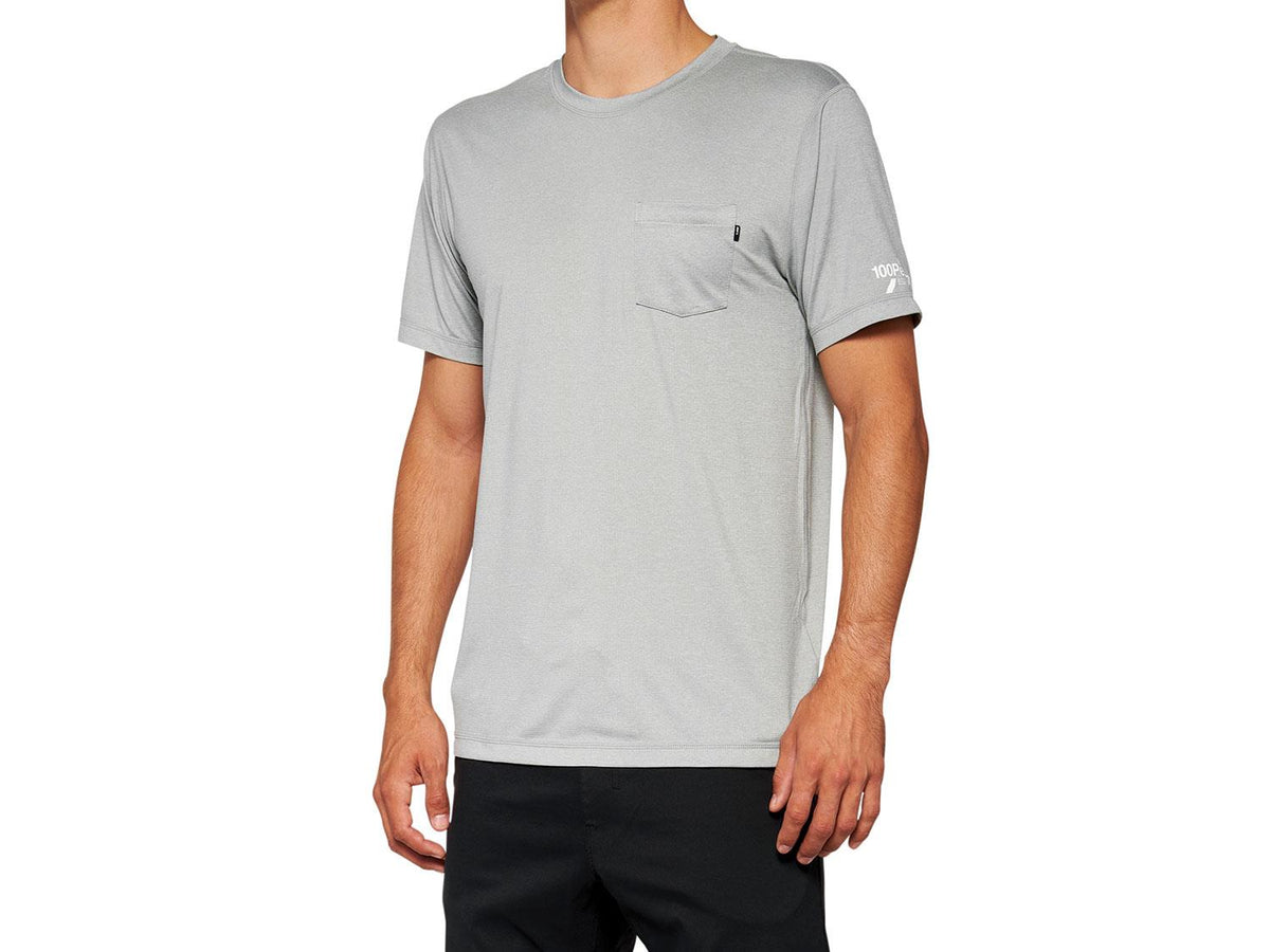 Mission Athletic T-Shirt - Heather Grey