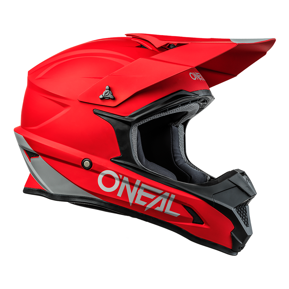 1SRS Helm SOLID red