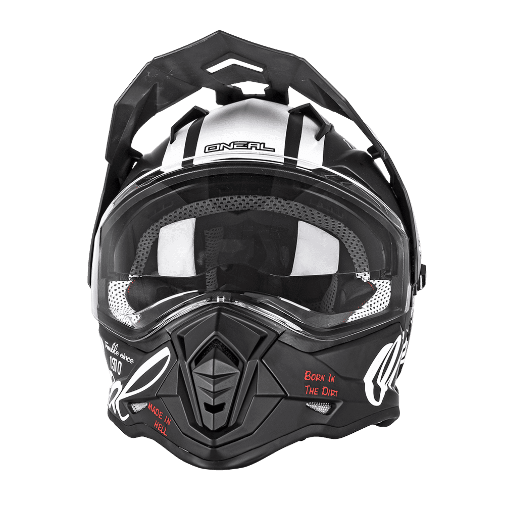 SIERRA Helm TORMENT black/white