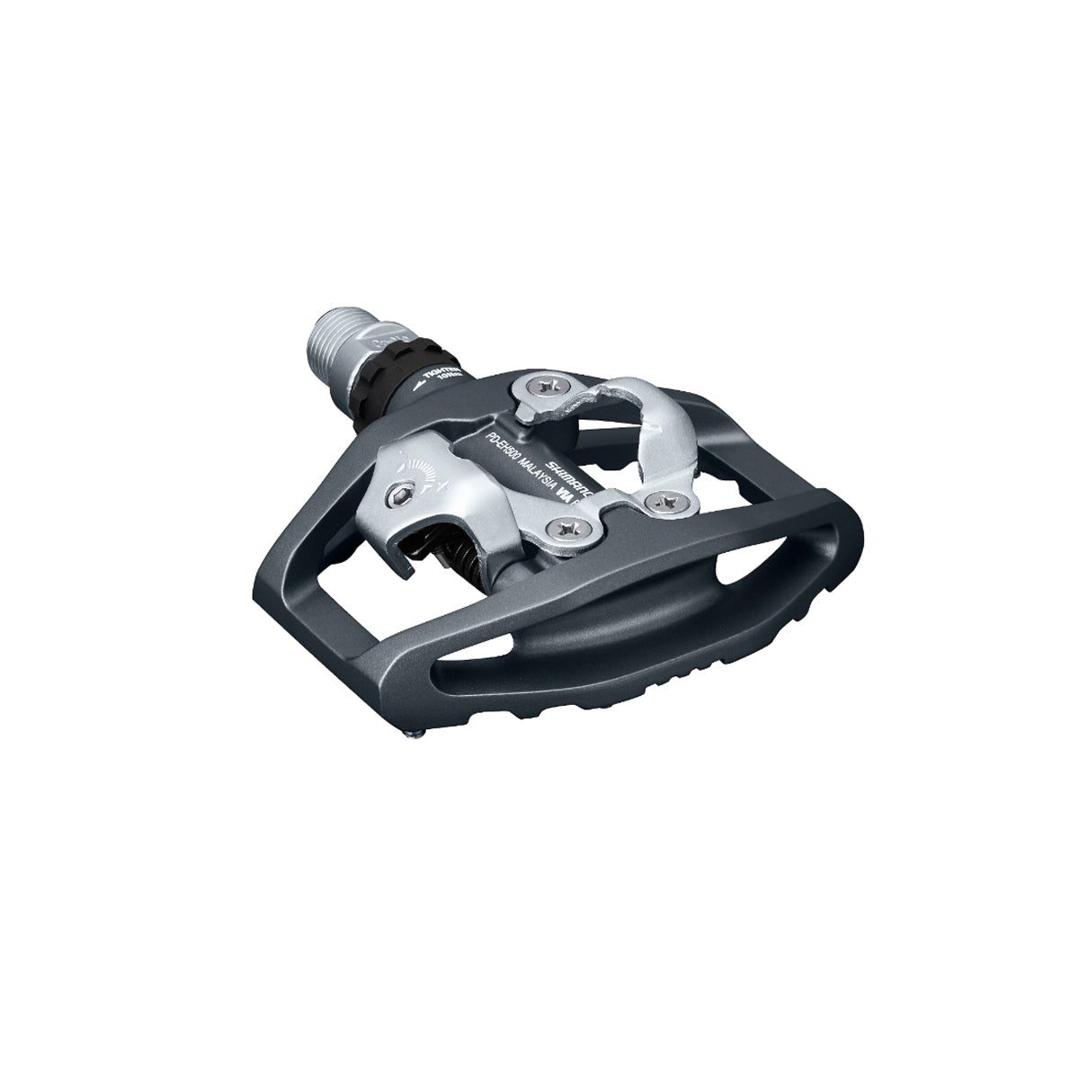 Dual pedals PD-EH500 - SPD/Platform - Gray