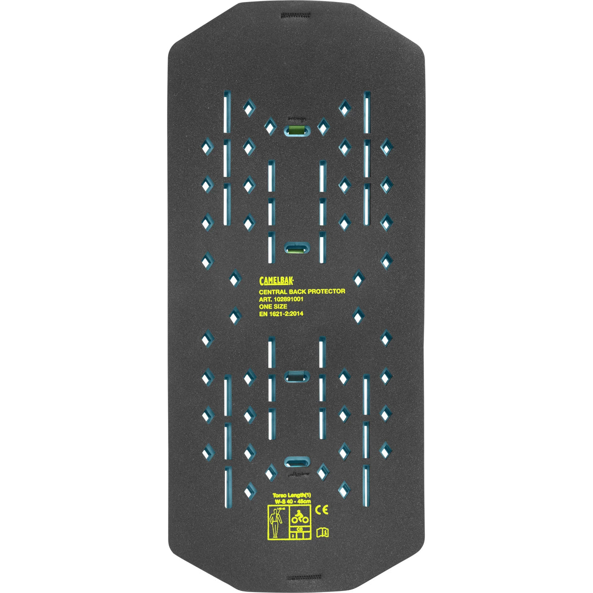 Impact Protector Panel - black/teal