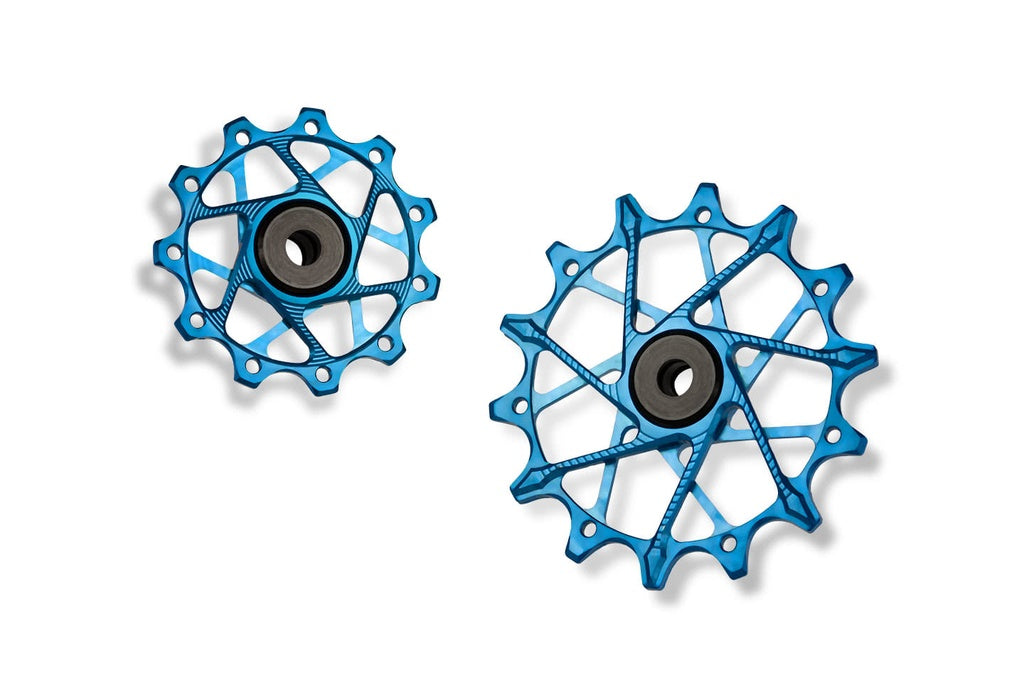 Shimano Roues de dérailleur, 11T/14T, 11 vitesses - bleu