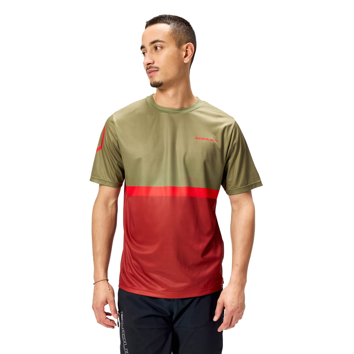 Camiseta SingleTrack Core II - Tweed Green