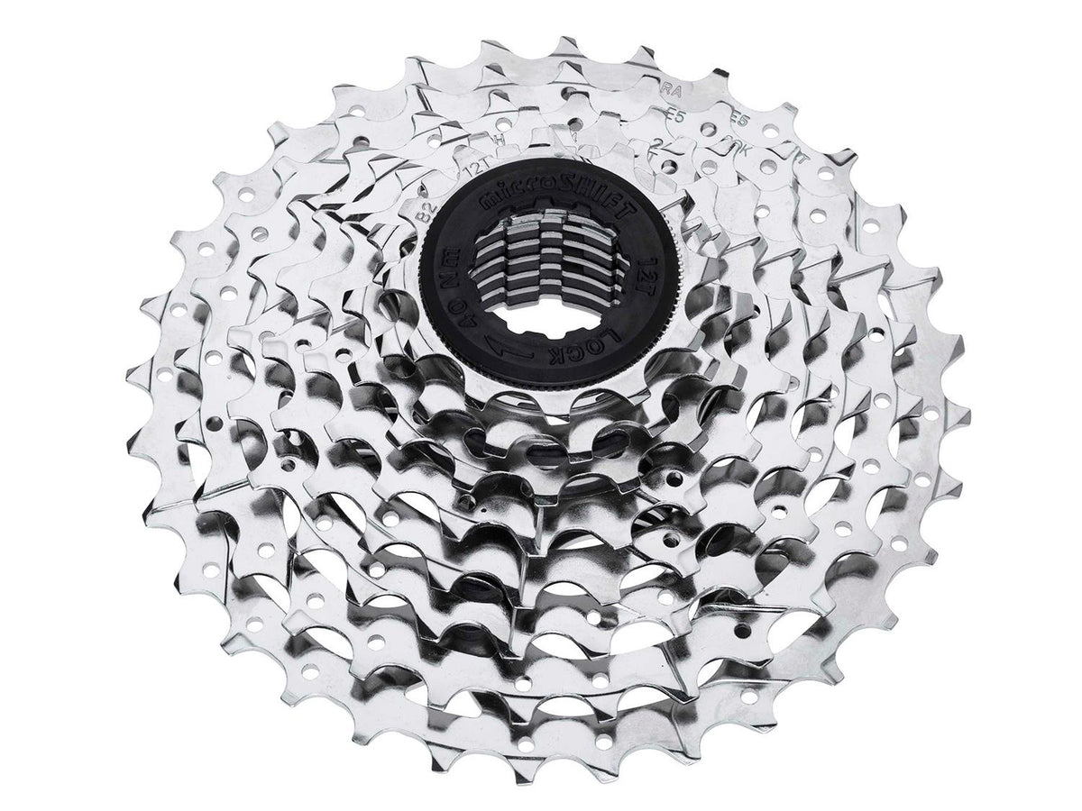 R8 Road Kassette 8sp 12-25T Nickel - chrome