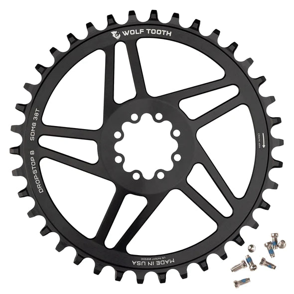 Sram Direct Mount Kettenblatt, Standard 45mm/Offset 6mm Drop Stop B - black
