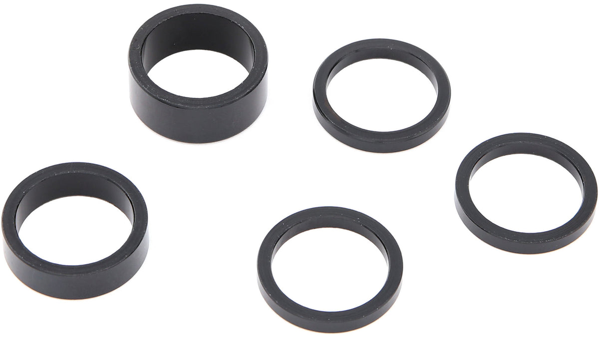 Steuersatz Spacerset 5-teilig 1-1/8 Zoll - schwarz