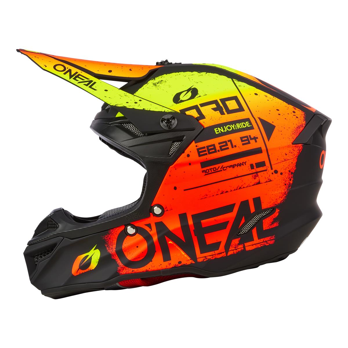 5SRS Polyacrylite Helm SCARZ black/red/yellow