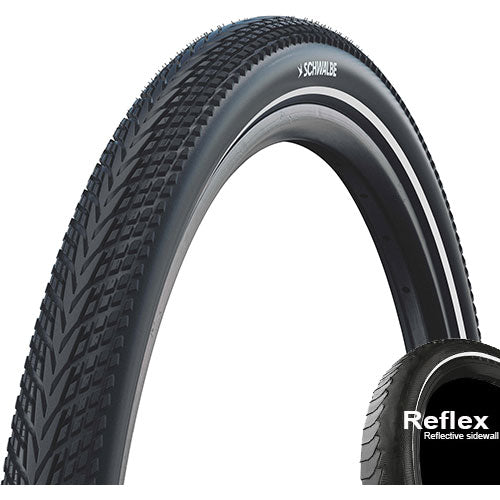 Marathon Almotion, Race Guard, 27.5" pneumatico a filo - nero/riflesso