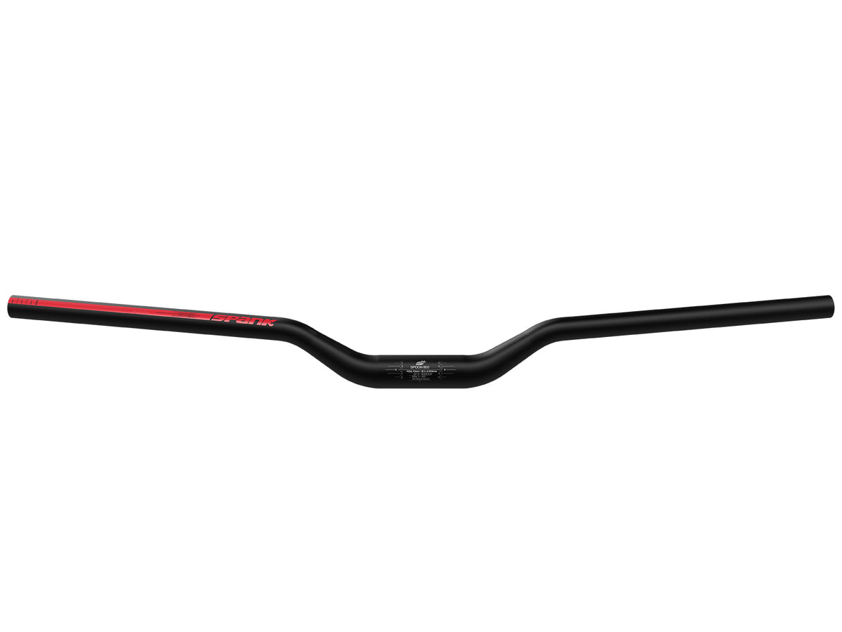 Spoon 800 Manubrio 800 mm - nero/rosso