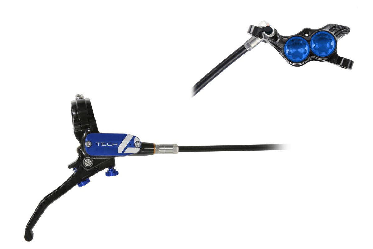 Tech 4 E4 Scheibenbremse - schwarz / blau