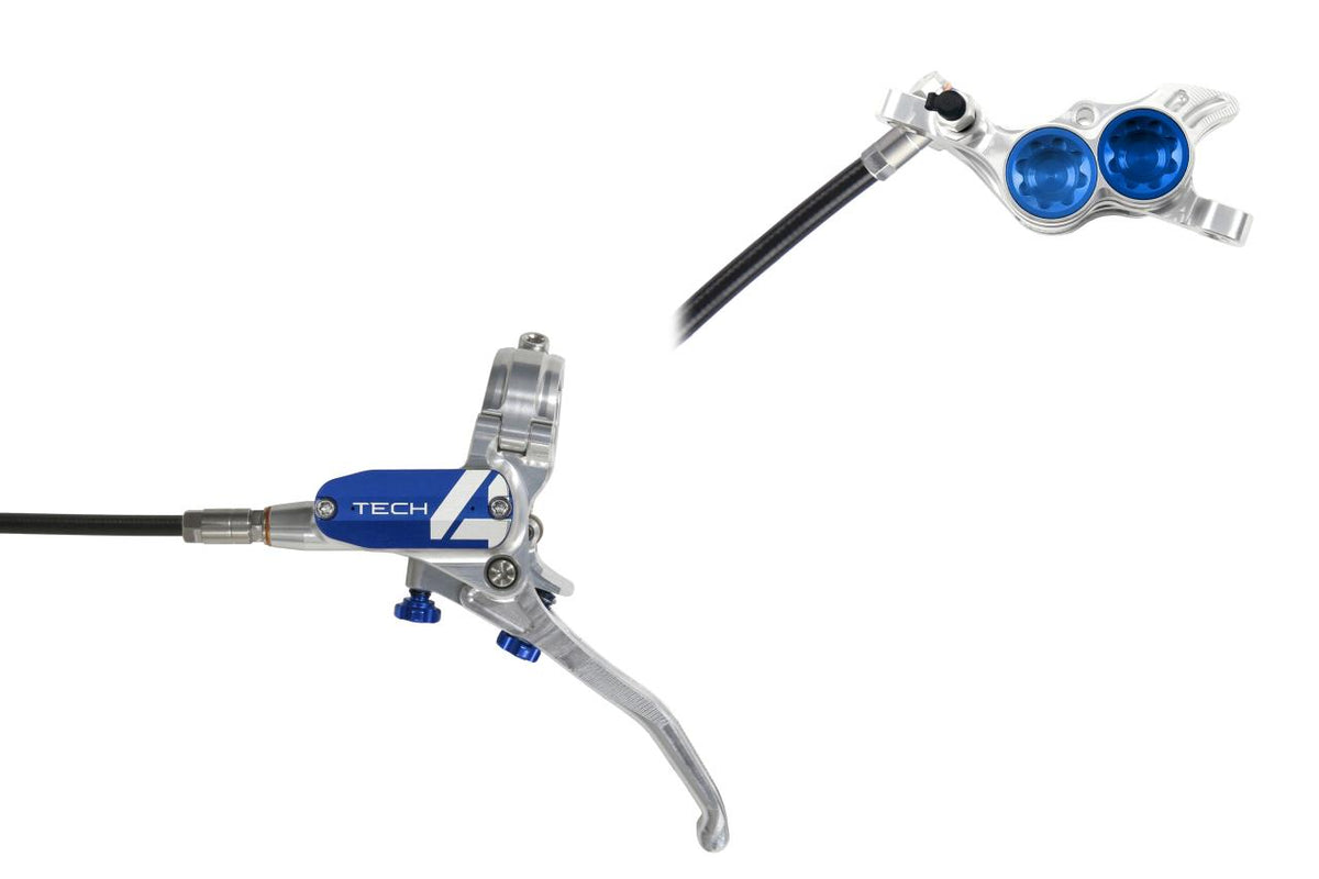 Tech 4 E4 Scheibenbremse - silber / blau