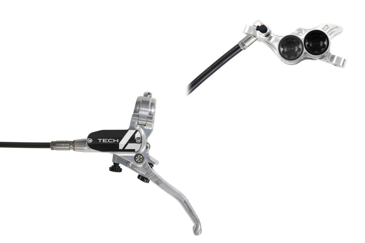 Tech 4 E4 Scheibenbremse - silber / schwarz