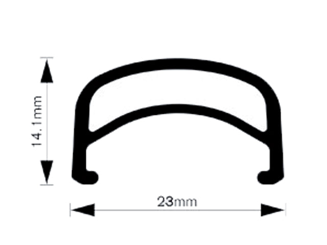 TB14 Alloy Rims Classic Rims 700c - silver