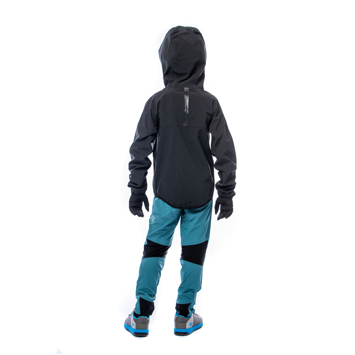 DFL Evo Regenjacke Youth - schwarz
