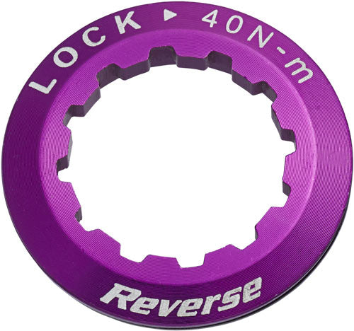 Lockring kasetki MTB / Road 8-11 biegów - purpurowy
