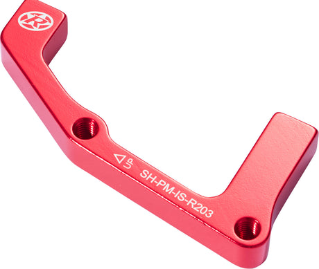 Adaptateur de disque Shimano IS-PM - arrière - rouge