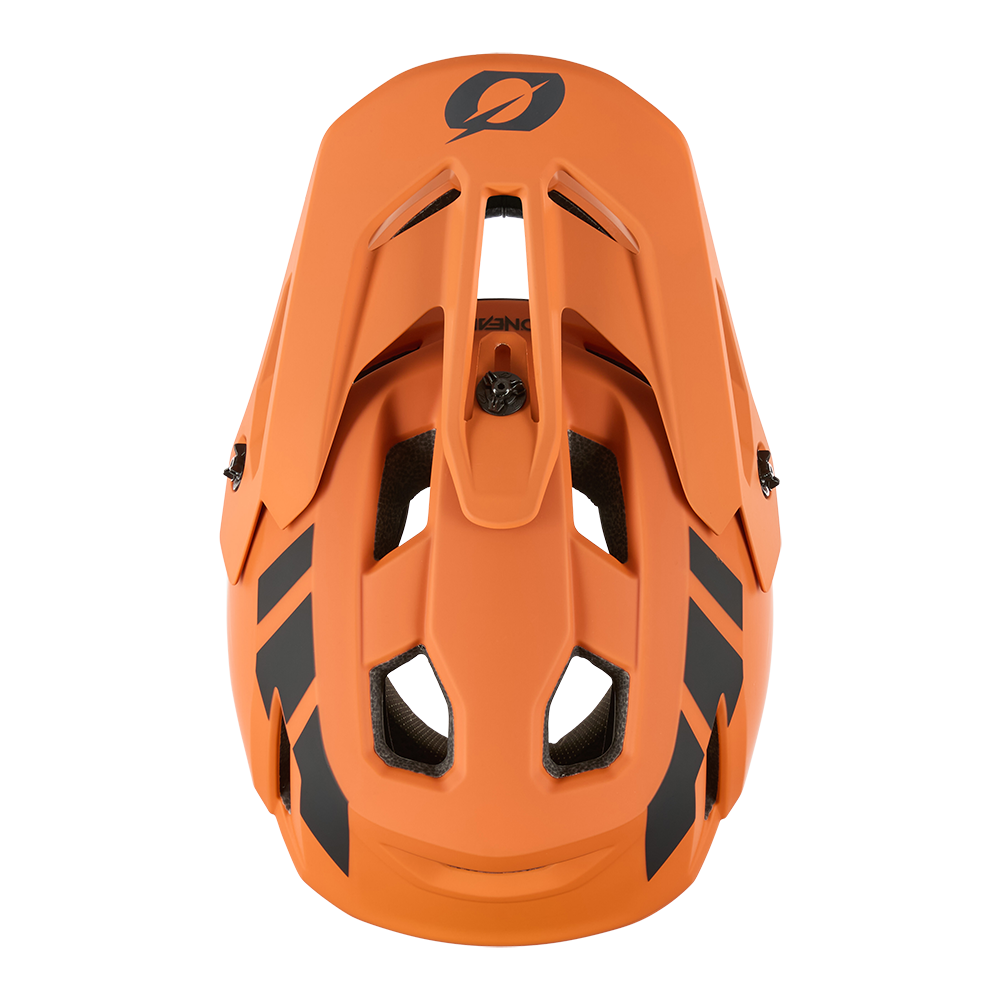 Crest SL1 V.25 Casco - arancione/nero