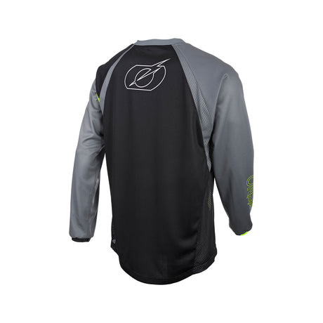 Element FR Hybrid - Langarm Trikot - Schwarz/Neongelb