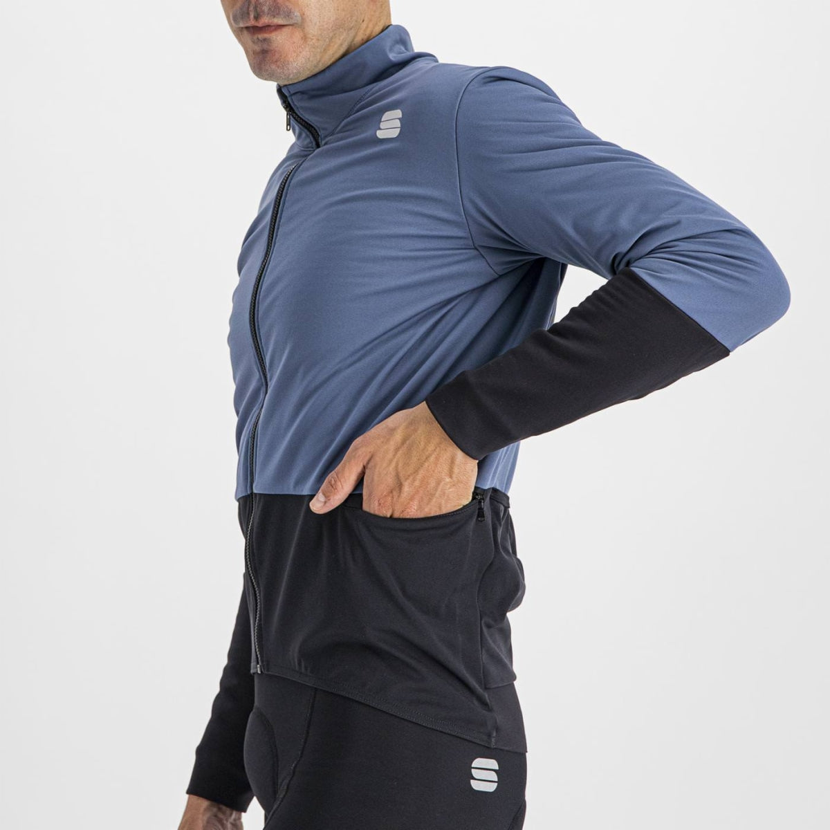 Total Comfort Jacket - Blue Sea Black