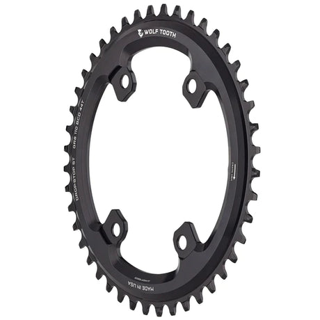 Shimano GRX Kettenblatt asymetrisch 4-Loch 110 BCD schwarz