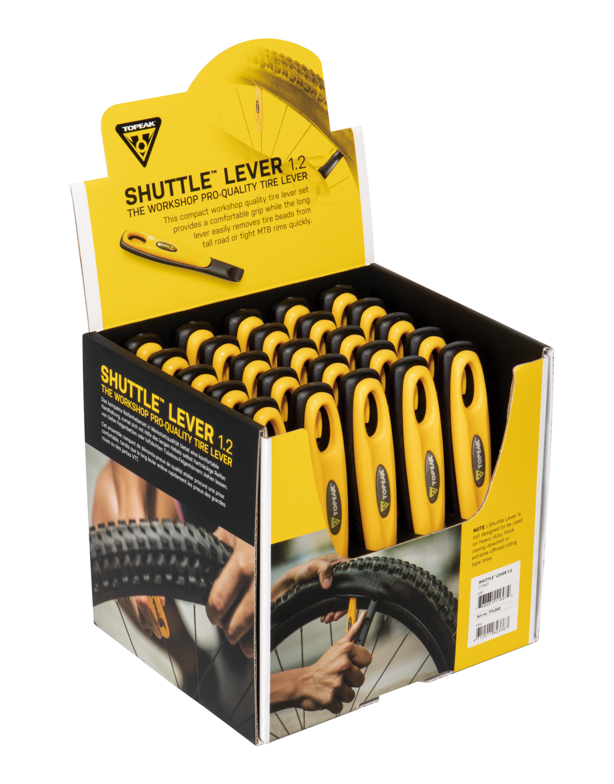 Shuttle Lever 1.2, Counter Display Box