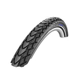 Marathon Mondial Drahtreifen - 28x1.40 Zoll - RaceGuard - Bandes réfléchissantes - noir