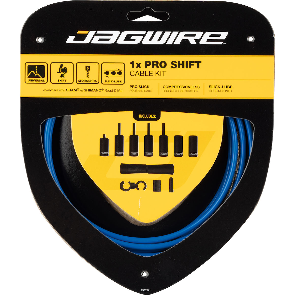 Schaltzugset 1X Pro - Blau