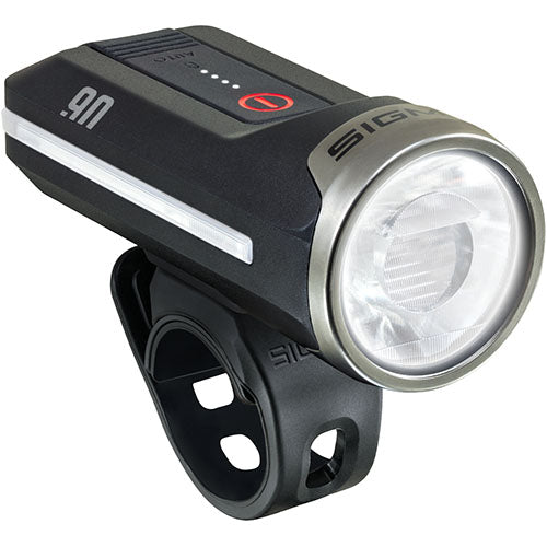 Rechargeable headlight AURA 90 USB-C - black