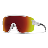 Wildcat - White + ChromaPop Red Mirror Lens 