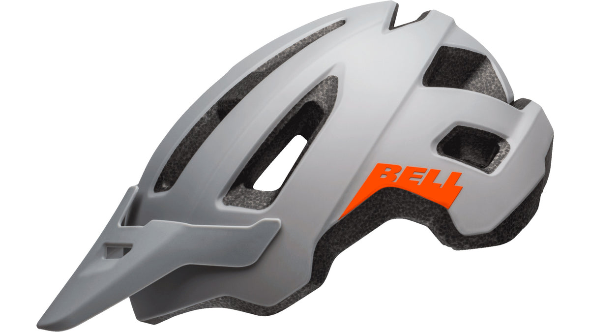 Nomad Fahrradhelm - Grau/Orange