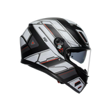 K3 E2206, Integralhelm - Rivia Matt Black/White AGV